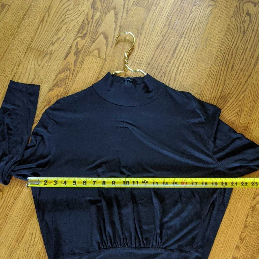 Escada Black Silk Blend Garment - Picture 6 of 10